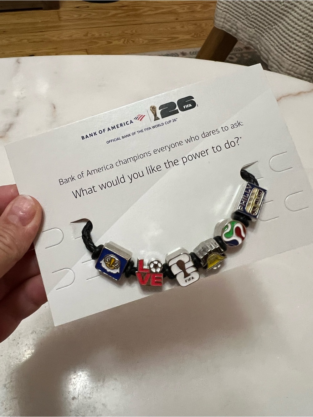 SOLD - Rare FIFA World Cup 2026 charm Bracelet - Limited Edition - Picture 2 of 4